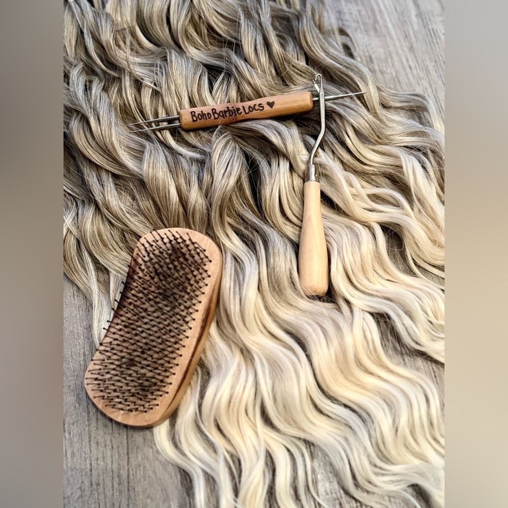 Boho Barbie Locs BRUSHABLE Synthetic Anna Curl Dreadlocs - Picture 5 of 8